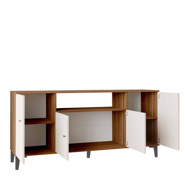 Hanah Home Consola Vıs3-Cka en Nogal Hanah Home Consola Vıs3-Cka en Nogal